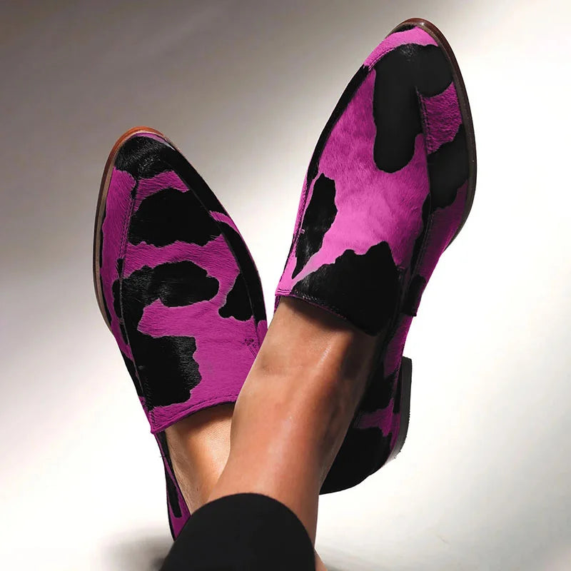 NORTHLINE STUDIO | STATEMENT ANIMAL-PRINT LOAFERS