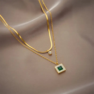 Tirena Valeure Necklace | Gold 18k