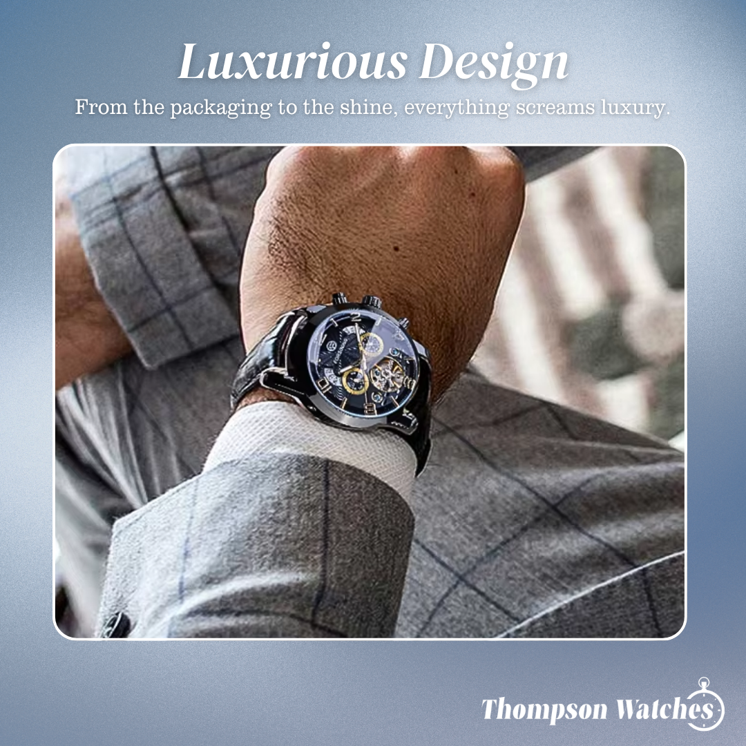 Ace | Elite Tourbillon Mechanical Watch | 46mm