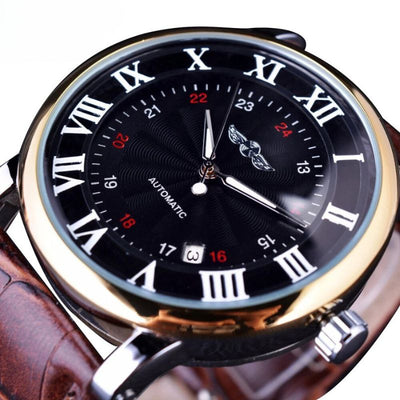 Harry Melbourne® - Luxury Leather Fully Automatic Watch