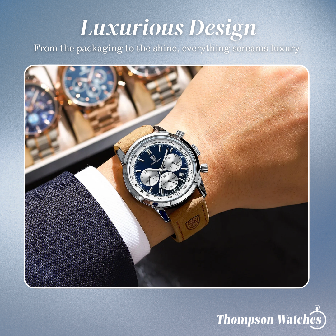 Joshua | Stylish Men’s Multi-Function Dial Watch