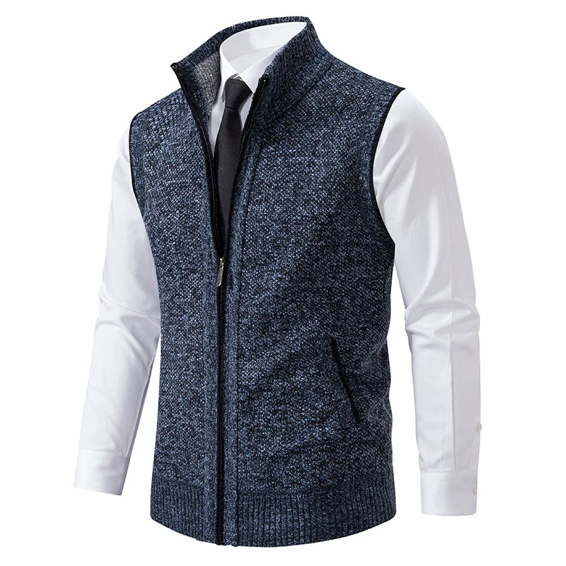 Hamilton Wool Full-Zip Vest