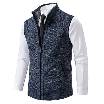 Hamilton Wool Full-Zip Vest