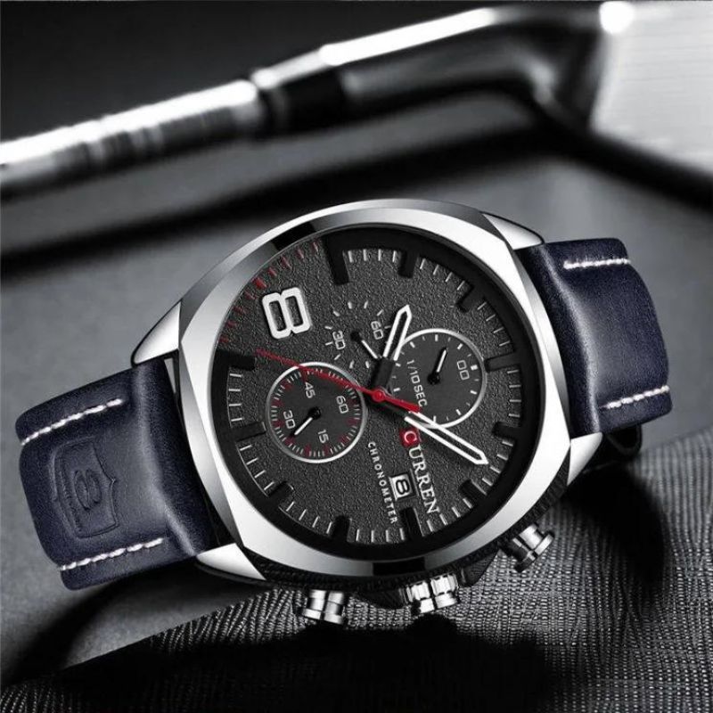James - Waterproof Chronograph Sports Watch with Military Design
