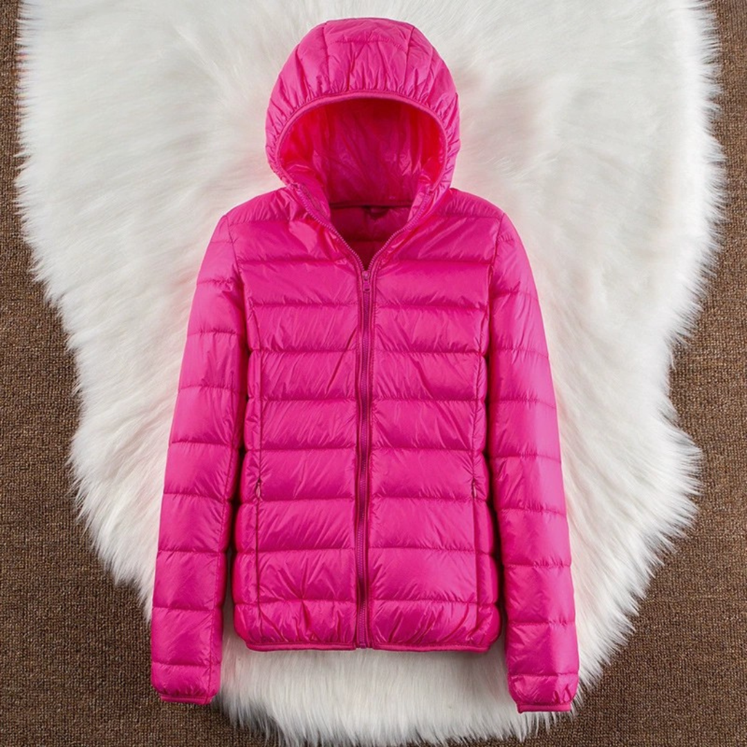 THE AURORA JACKET | BRIGHT PINK
