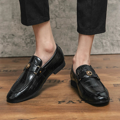 Bravari Croc Loafer