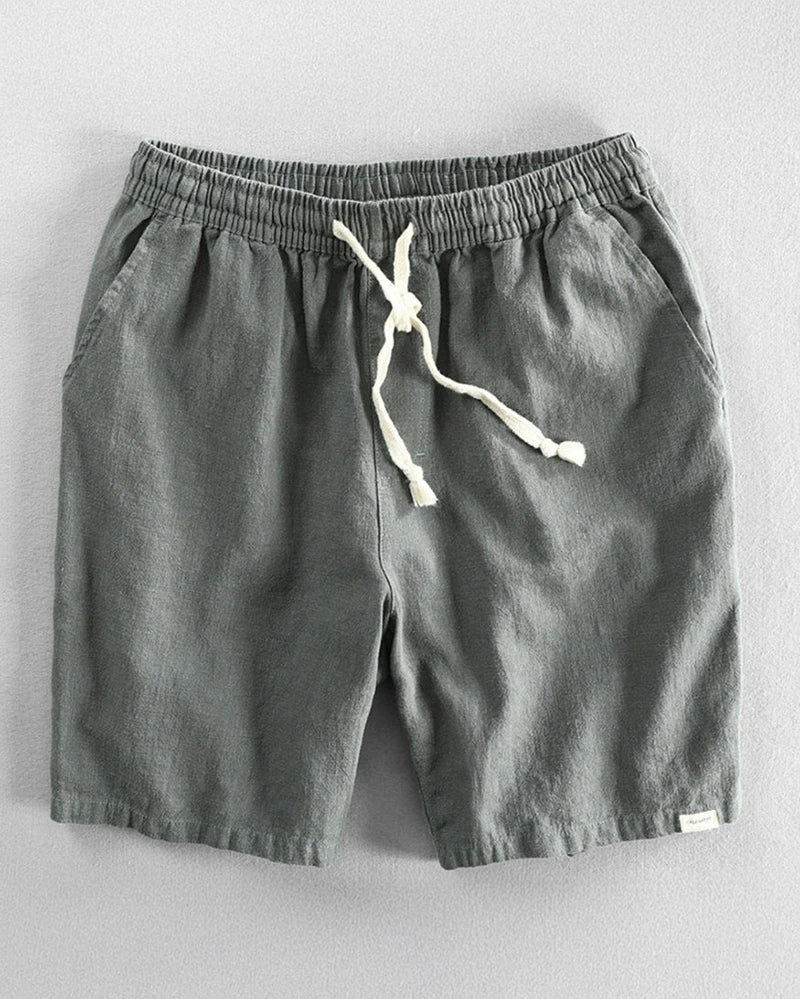 Matteo Relaxed Linen Shorts