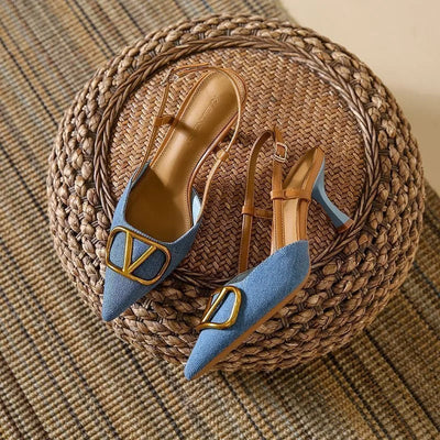 Valentina Slingback Stiletto Heel