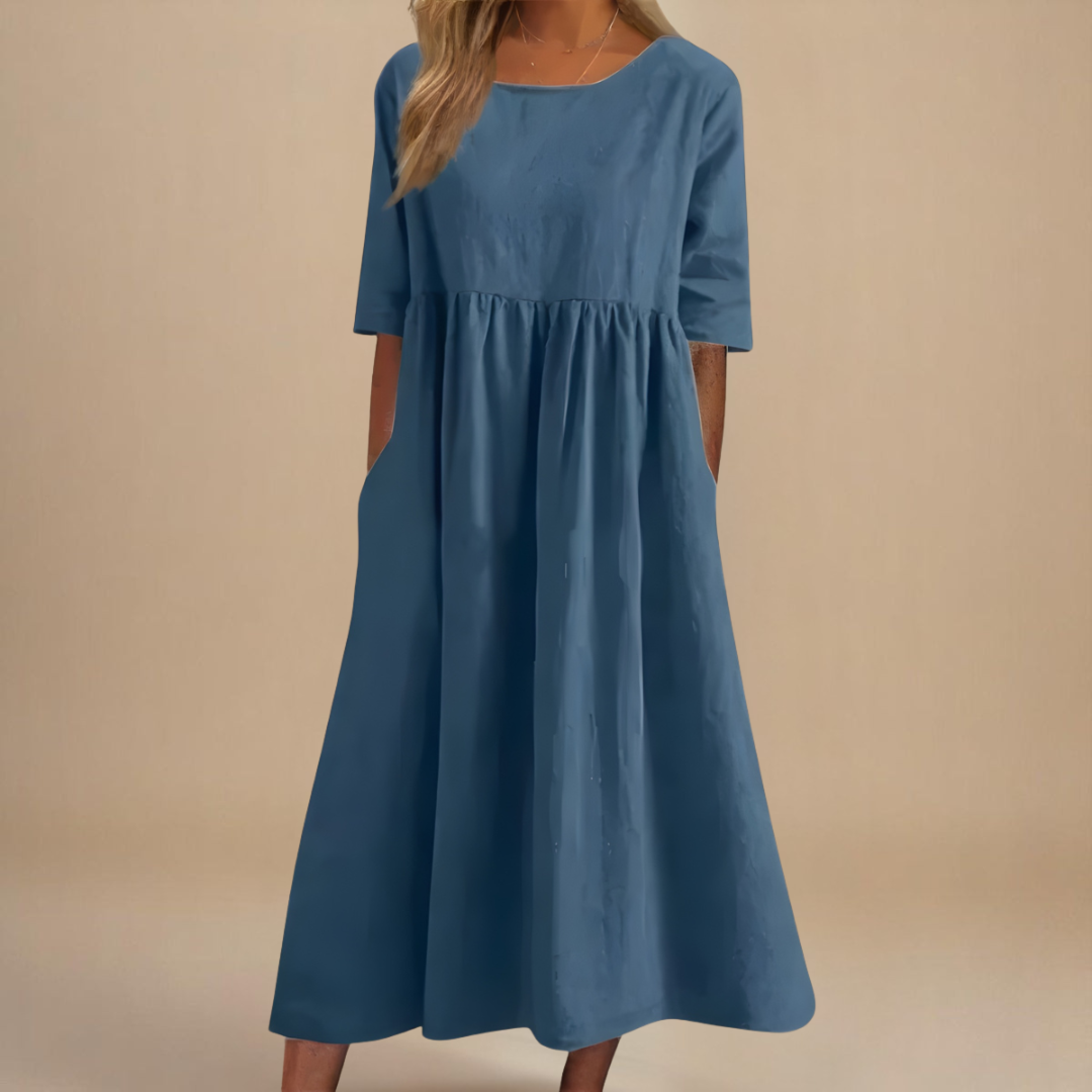 Shelli | Flattering Cotton Dress