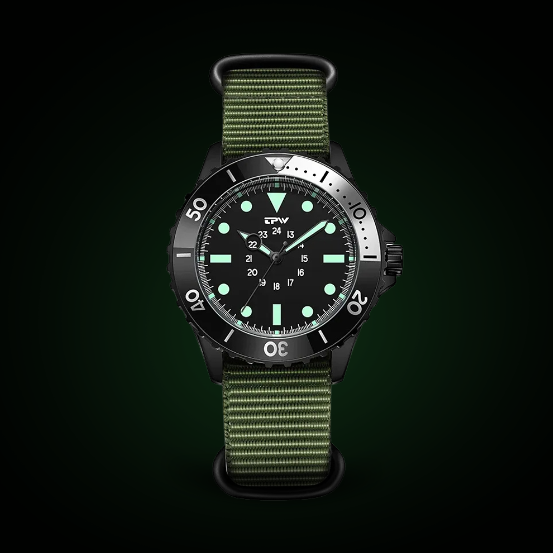 Tactical Diver Style Field Watch