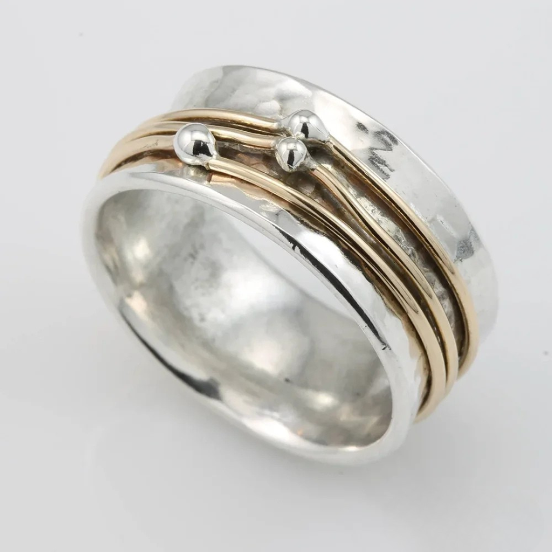 Valentia I Vintage Gold/Silver Ring