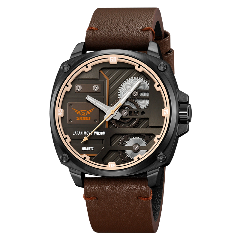 Quartz Leather Men's Watch™