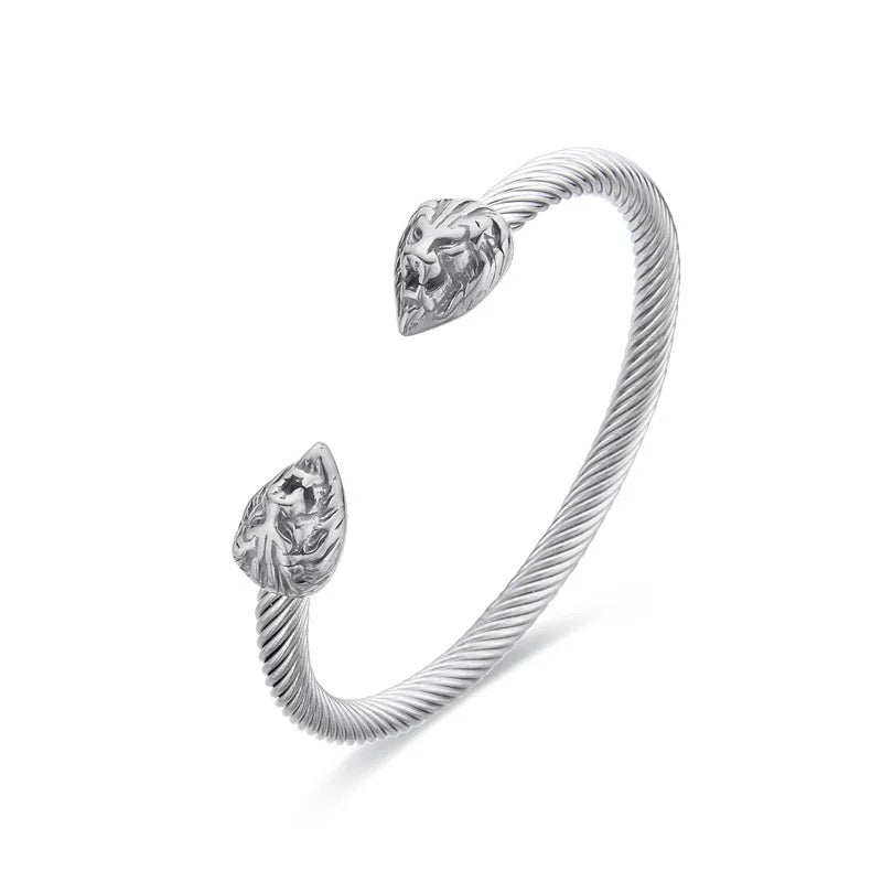 Mercer Steel Rope Cuff Bracelet