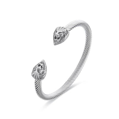 Mercer Steel Rope Cuff Bracelet