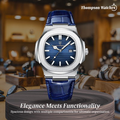 Elias | Sleek Dial Paired with a Classic Leather