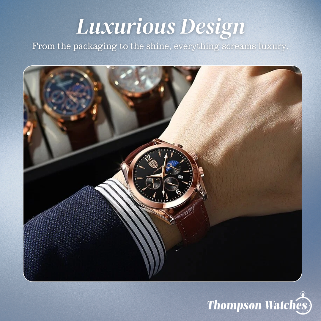 Jeffrey | Modern Quartz Timepiece