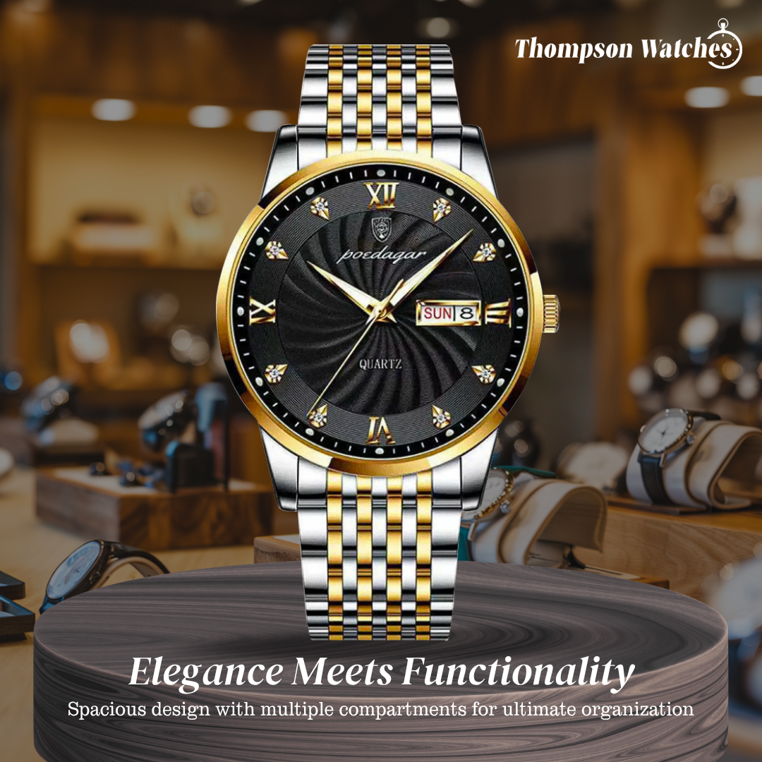 Caleb | Refined Everyday Classic Roman Watch