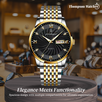 Caleb | Refined Everyday Classic Roman Watch