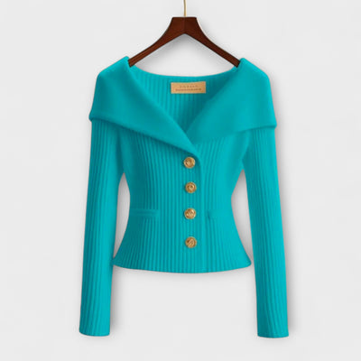 Renée – Ribbed Knit Jacket