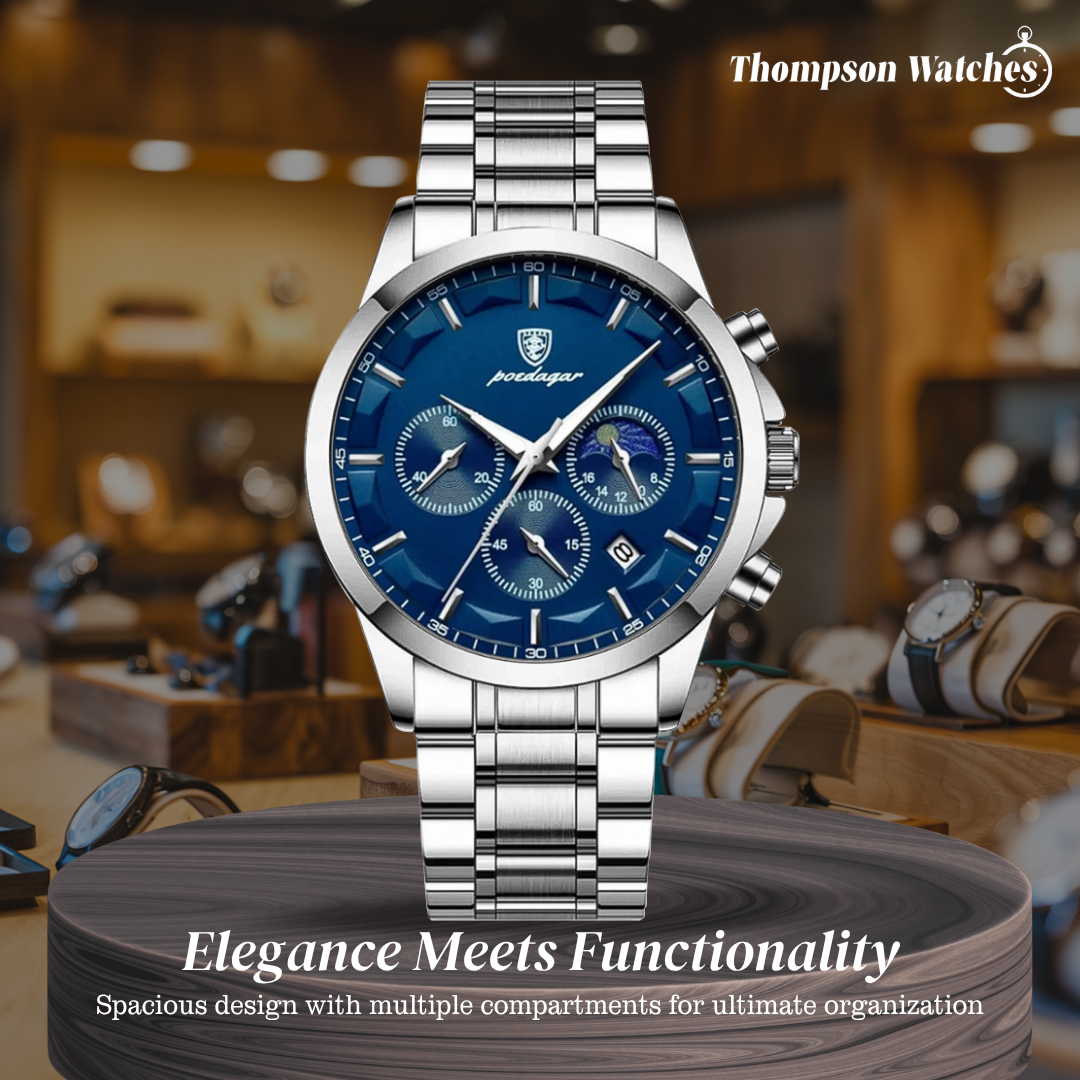 Adrian | Multi-Dial Elegance Classic Watch