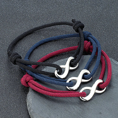 Infinity Cord Bracelet