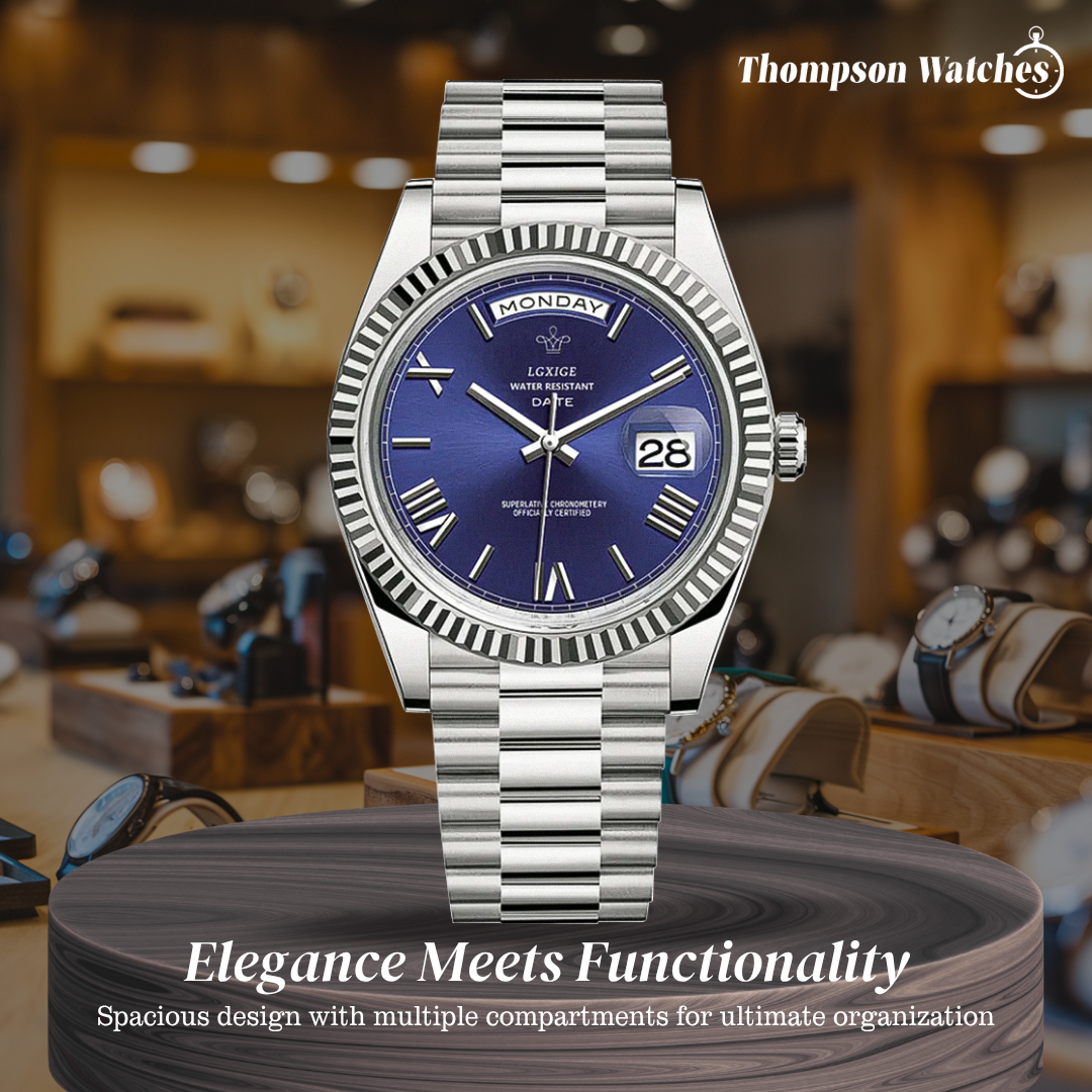 Frederick | Sharp Lines and Classic Day-Date Styling Watch