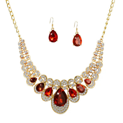 Maevina Crimselle Jewelry Set | Gold 18k