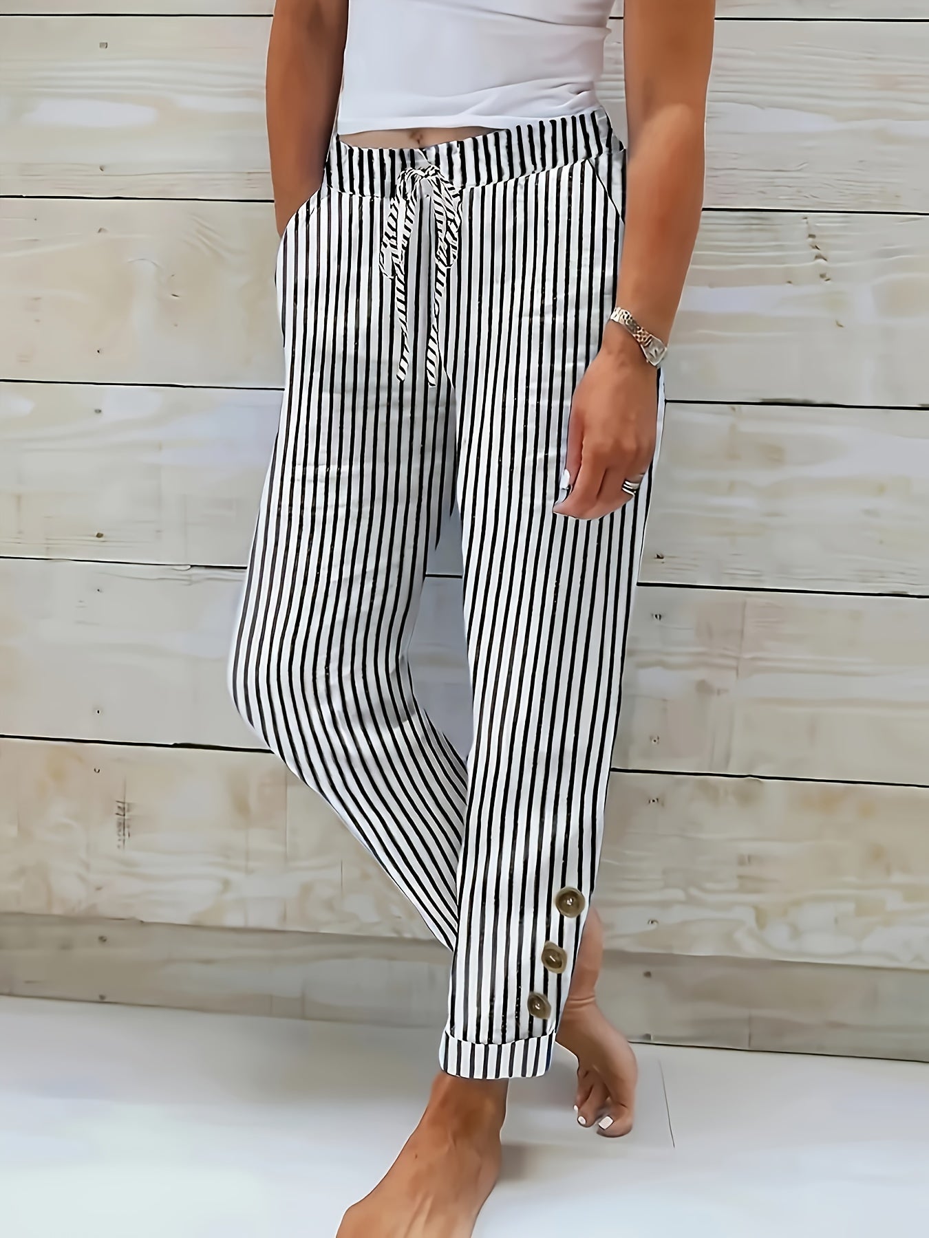 Raquelle™ | Casual Striped Pants