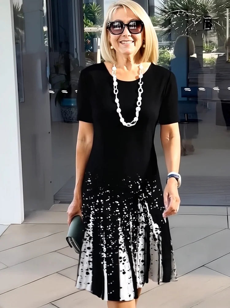 CATHERINE | RELAXED FLORAL SHIFT DRESS