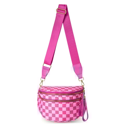 Elsie - Checkered Bum Bag