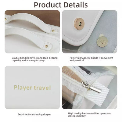 VivaLuxe™ 4-in-1 Cosmetic Bag — Seamless Style and Effortless Organization Wherever You Go