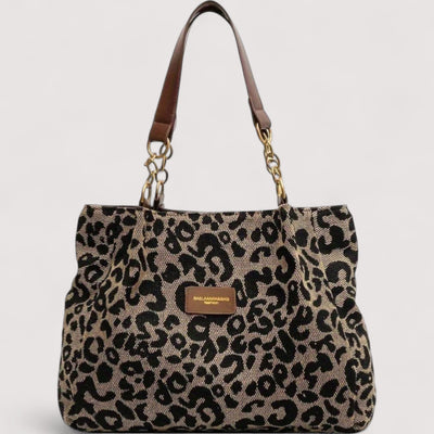 Anouk™ | Leopard Canvas Tote Bag