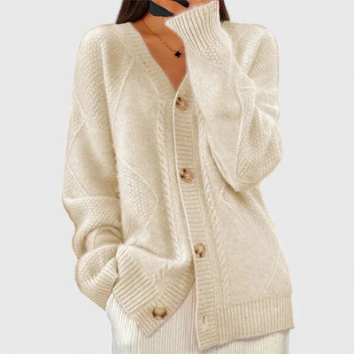 THE MARCELLINE | V-NECK CARDIGAN