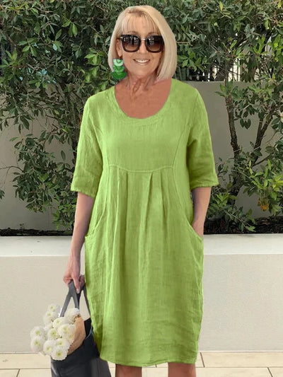 Pauline | Effortless Linen Dress