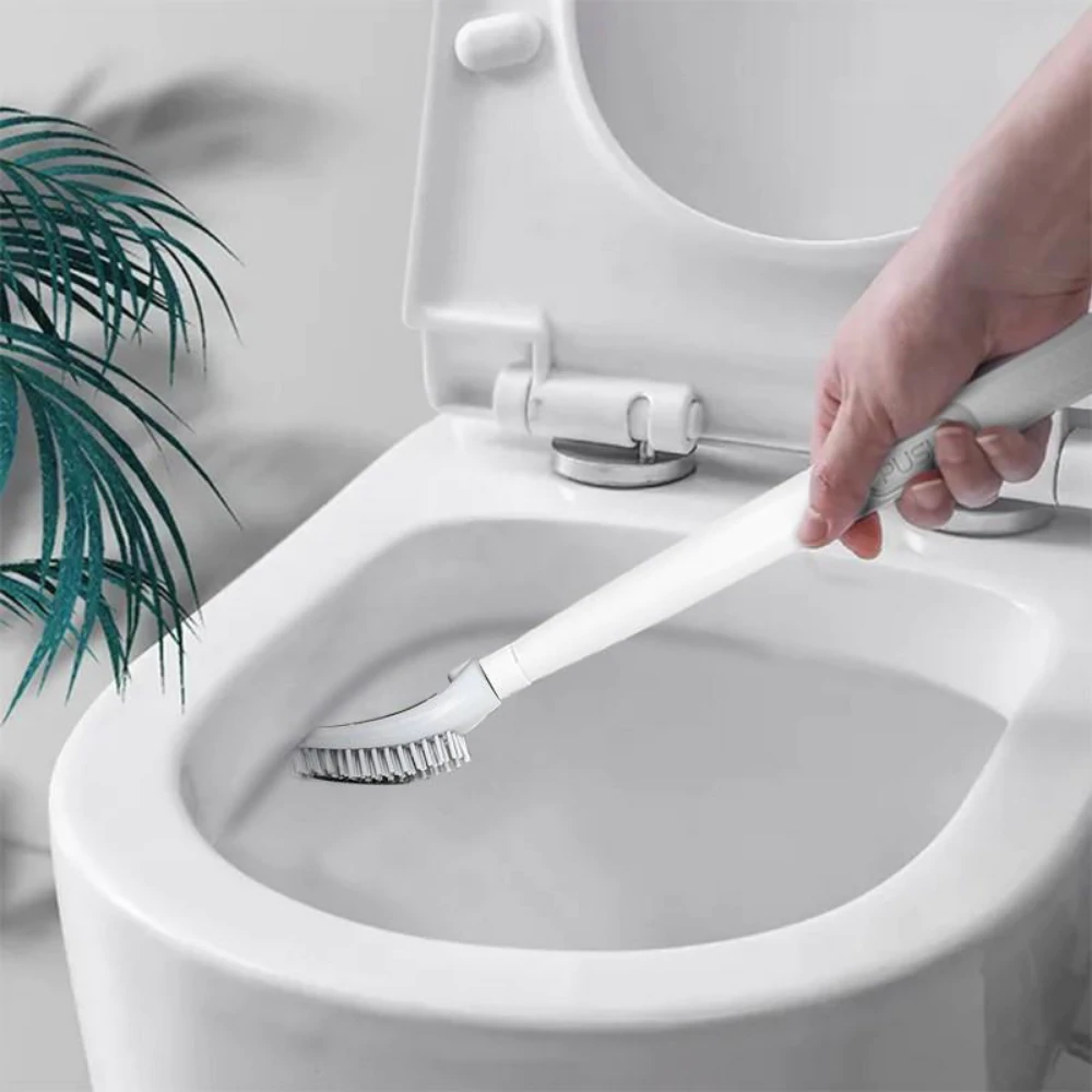 FlexiClean Brush™ — Conquer Every Corner for a Sparkling, Germ-Free Toilet