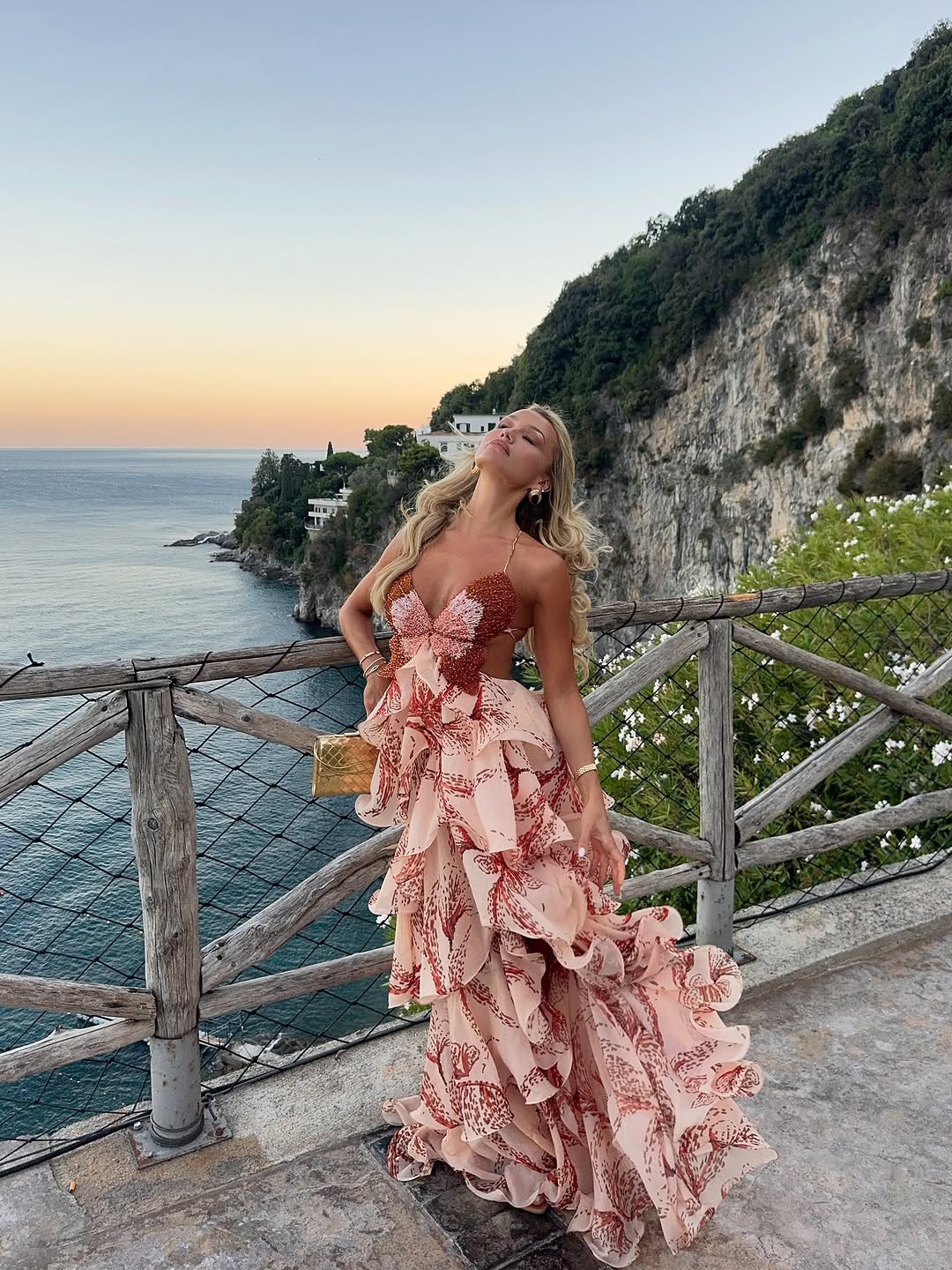 Luciana | Amalfi Ruffle Gown