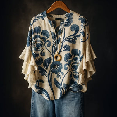 Kiona™ | Elegant Floral Blouse