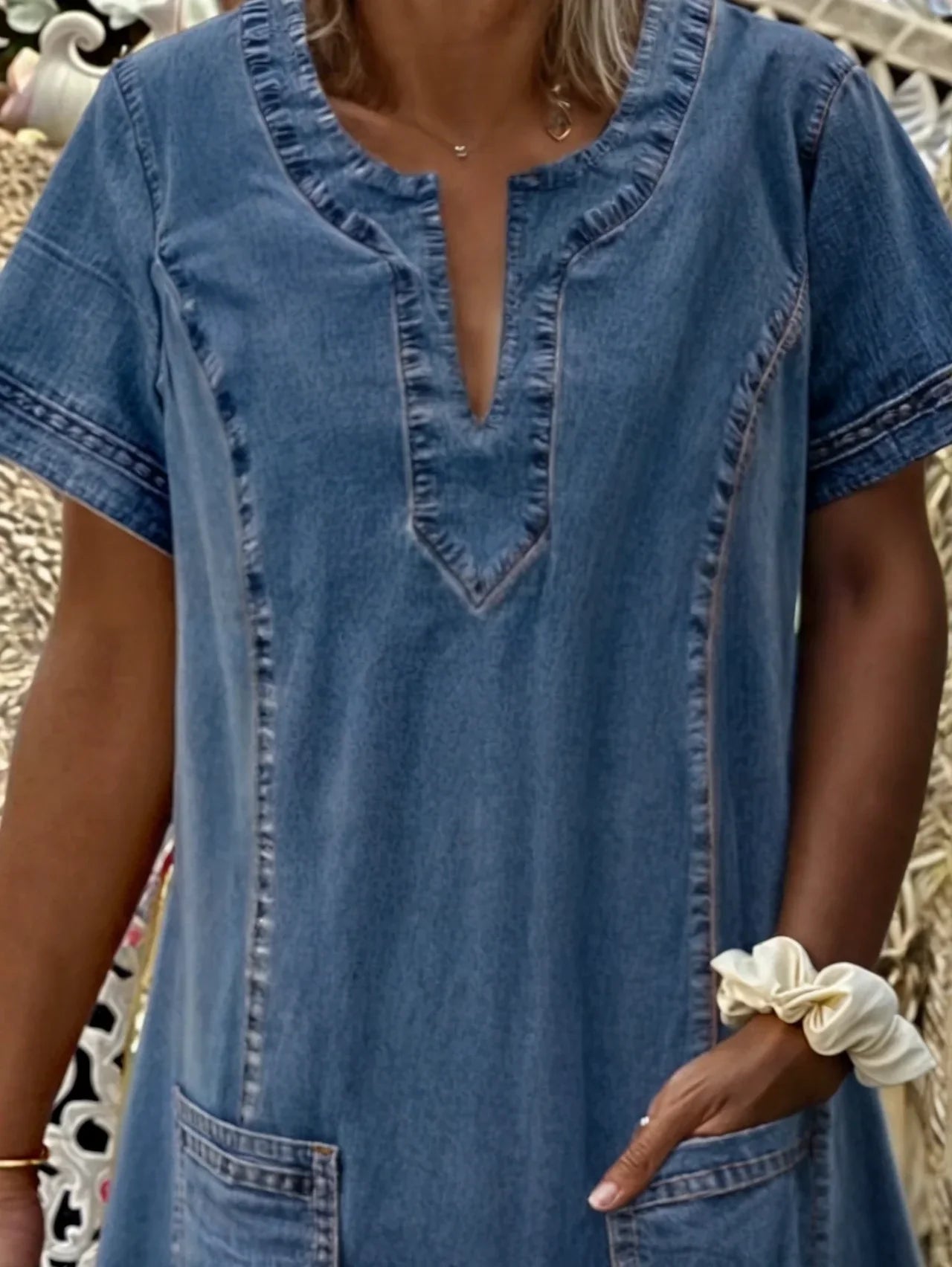 Skyler | Soft Denim Dress