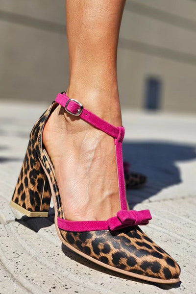 Stylish Leopard Print Heels | Elegant Footwear