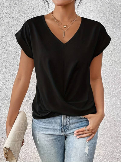 Avencea - Casual Short Sleeve T-Shirt for the Modern Woman