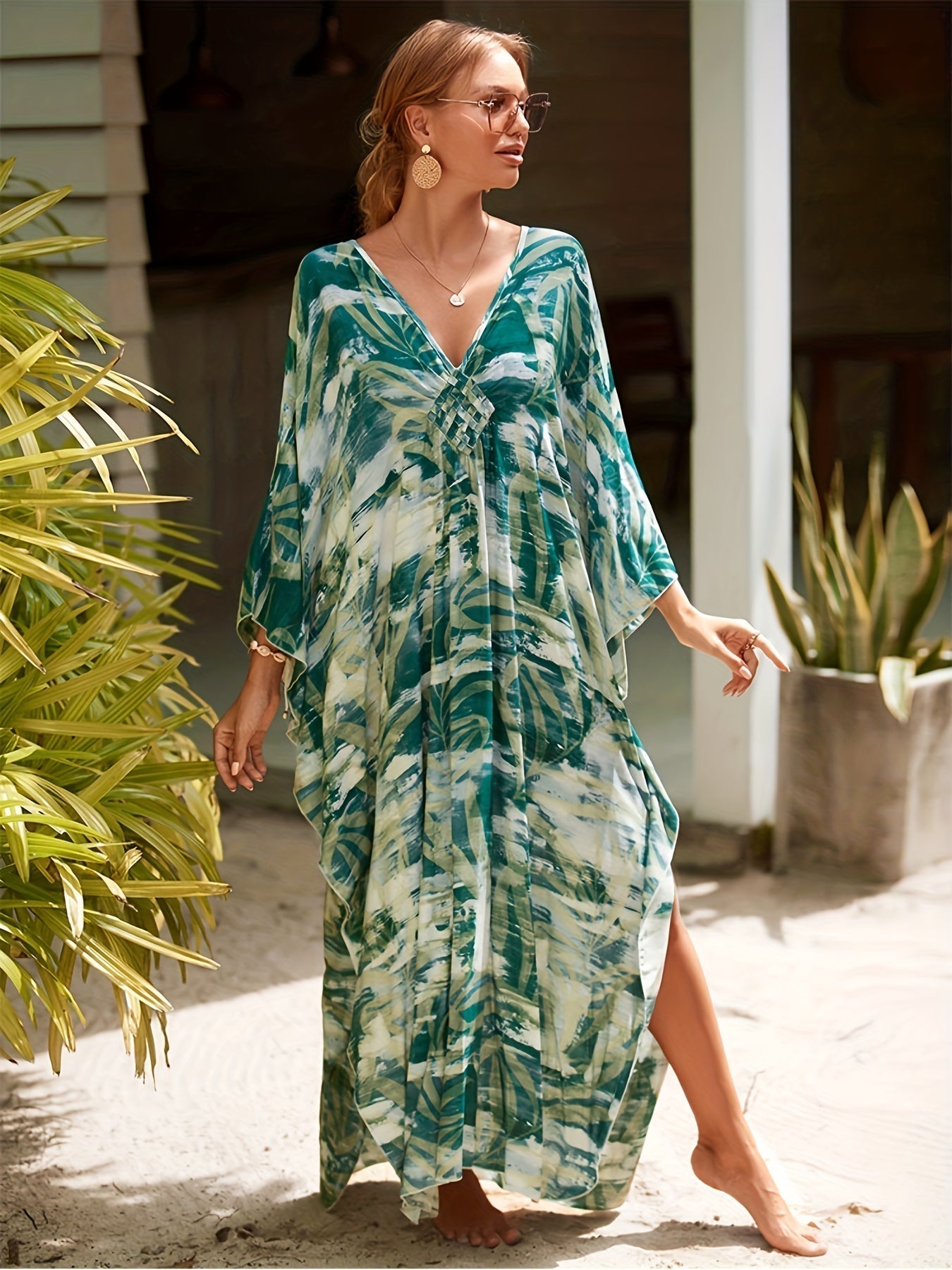 Altheira™ | Tropical Maxi Dress