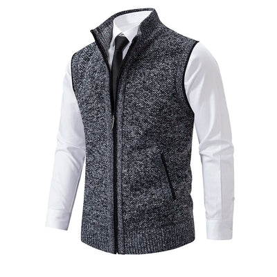 Hamilton Wool Full-Zip Vest