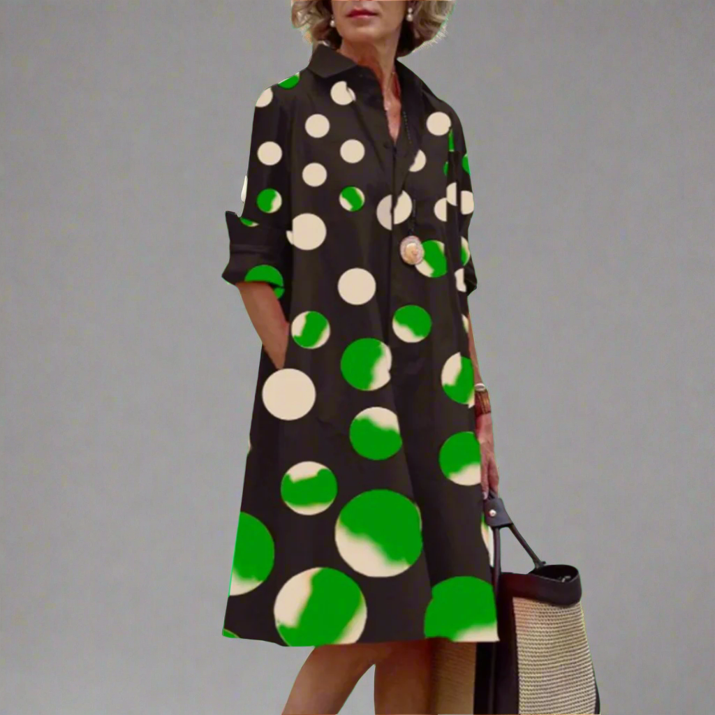 Pamela | Women’s Lightweight Floral Print Midi Dress