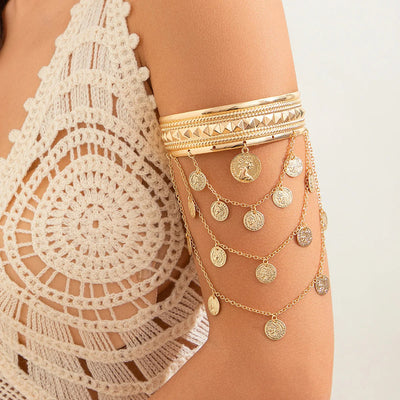 Heiress Armlet Cuff Bangle