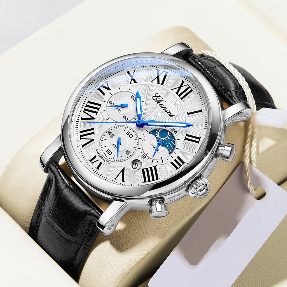 Harry Melbourne® - Luxurious Leather Quartz Watch