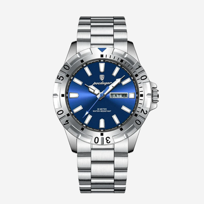 Maverick | Sporty Rotating Bezel Stainless Steel Watch