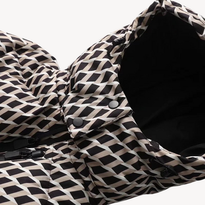 Nicole | Women’s Quilted Belted Winter Hooded Coat