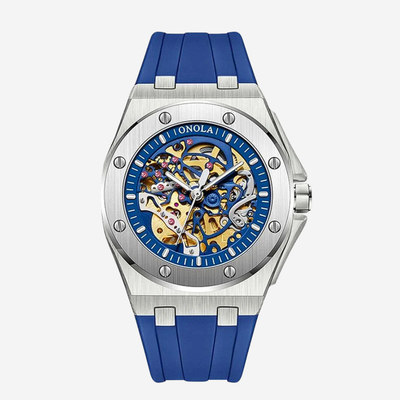 Zayden | Sporty Modern Eye-Catching Skeleton Watch