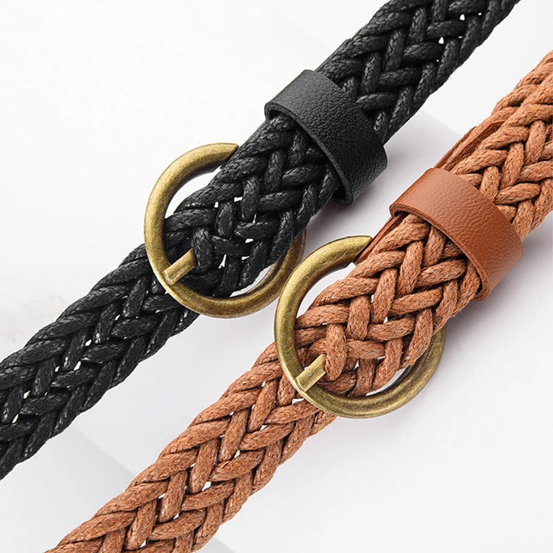 Milene Braided Rope Belt