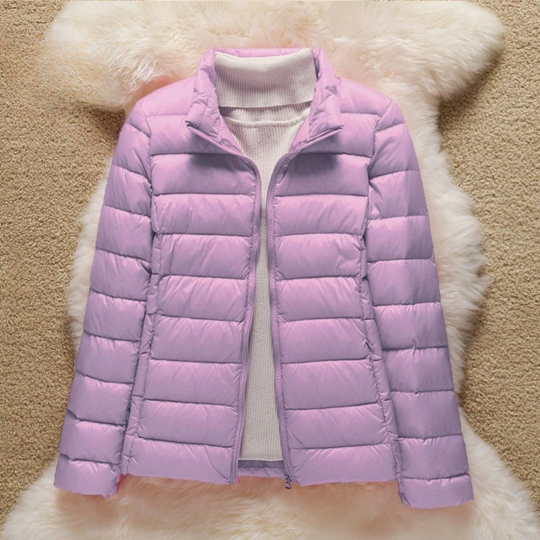 THE SERENA PUFFER JACKET | LILA